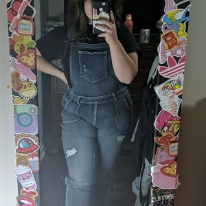 Denim Overalls